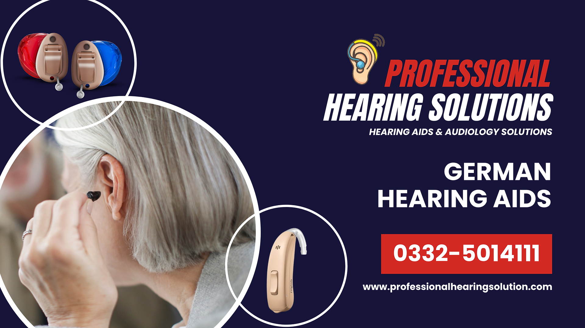 Professional Hearing Solutions hearing aids and audiology clinic, Islamabad and Rawalpindi